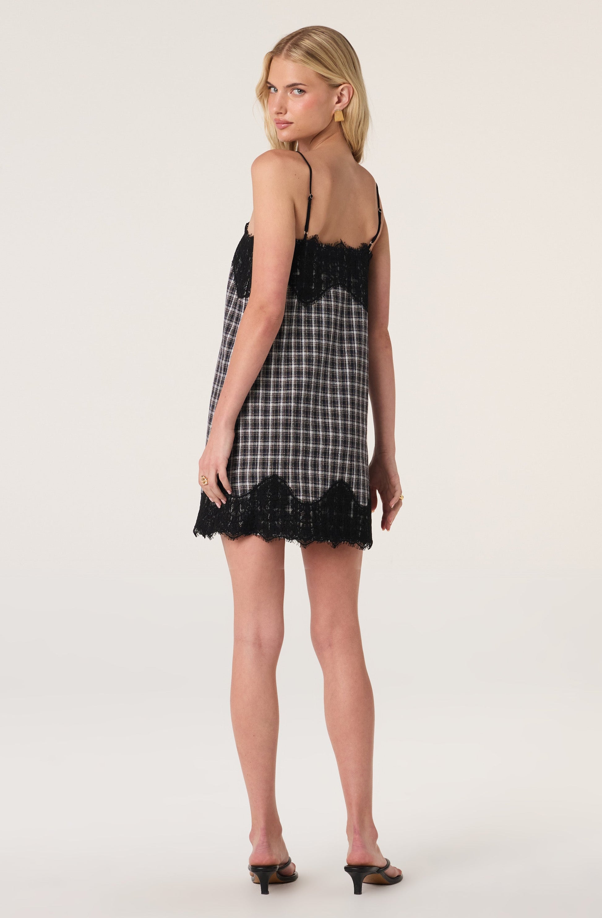 Aitana Plaid Mini Dress