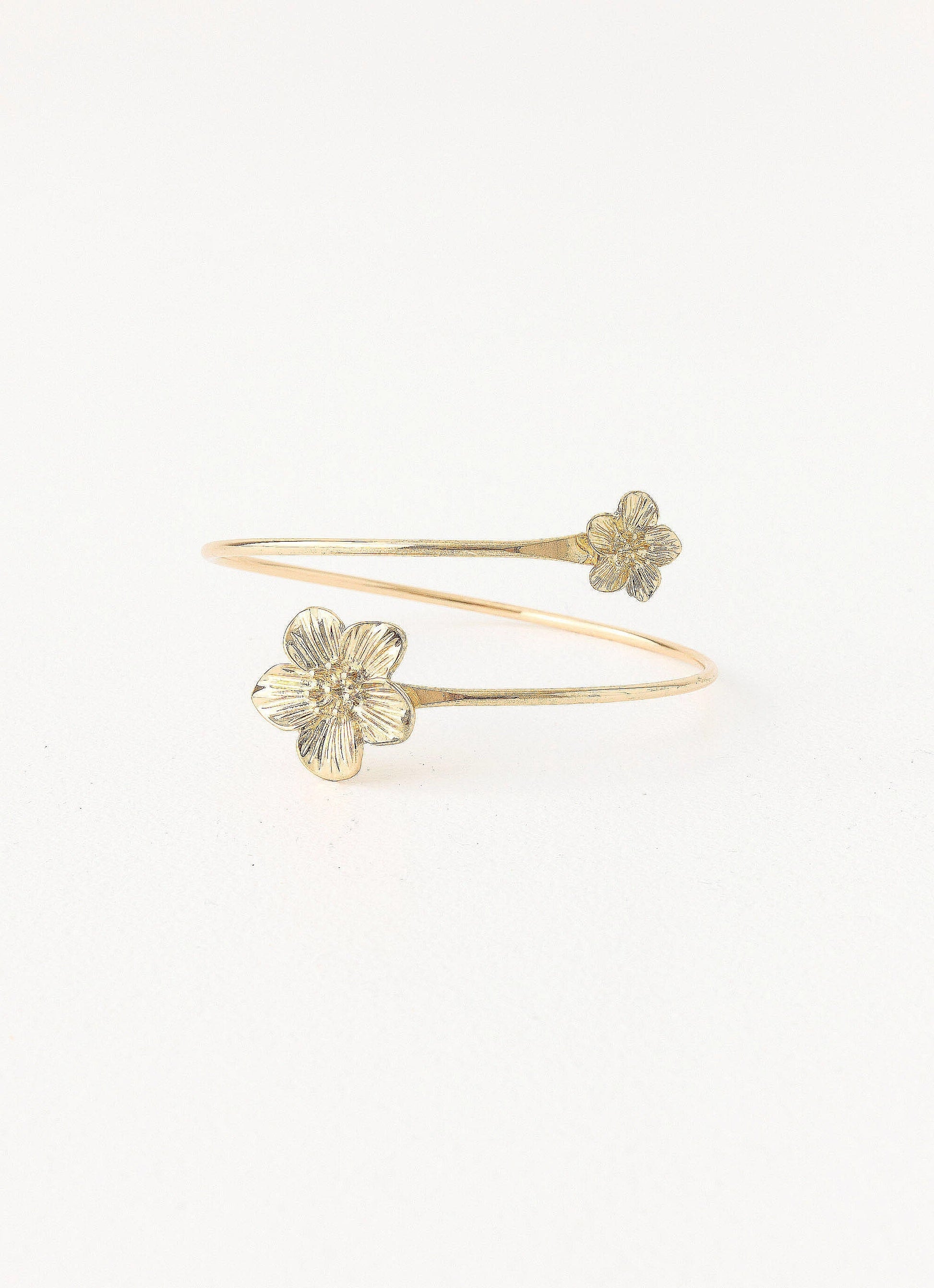 Blooming Love Arm Cuff - Gold
