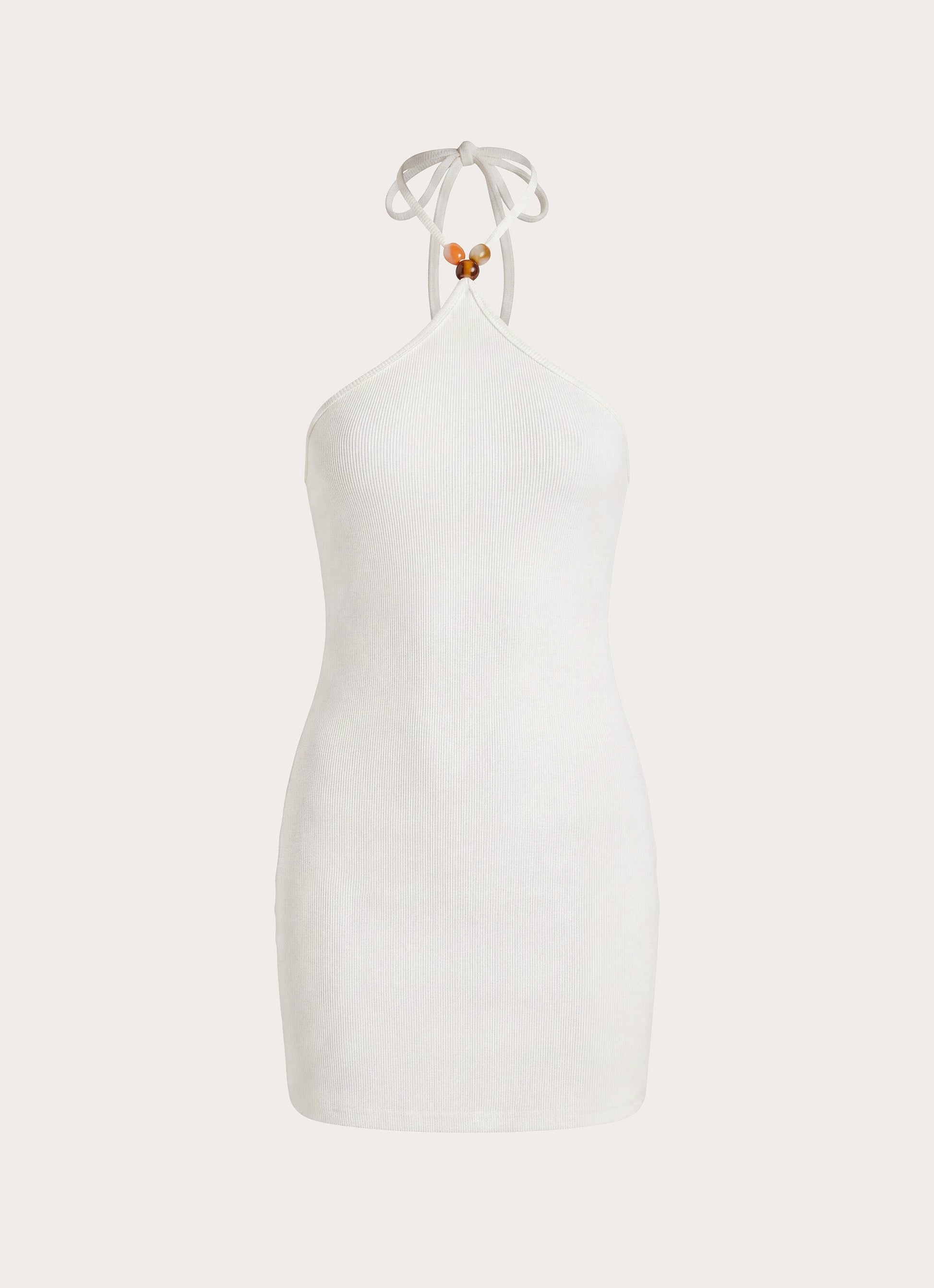 Cocobana Knit Mini Dress - White