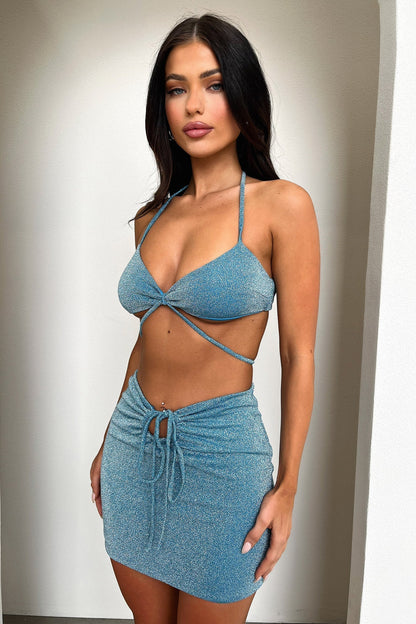 Ellen Skirt - Blue
