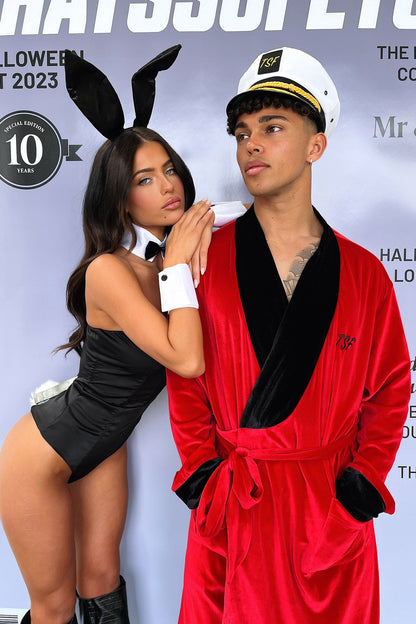 Hef Robe - Red
