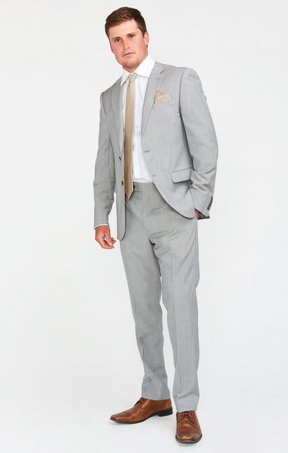Nico Neck Tie ~ Champagne Solid