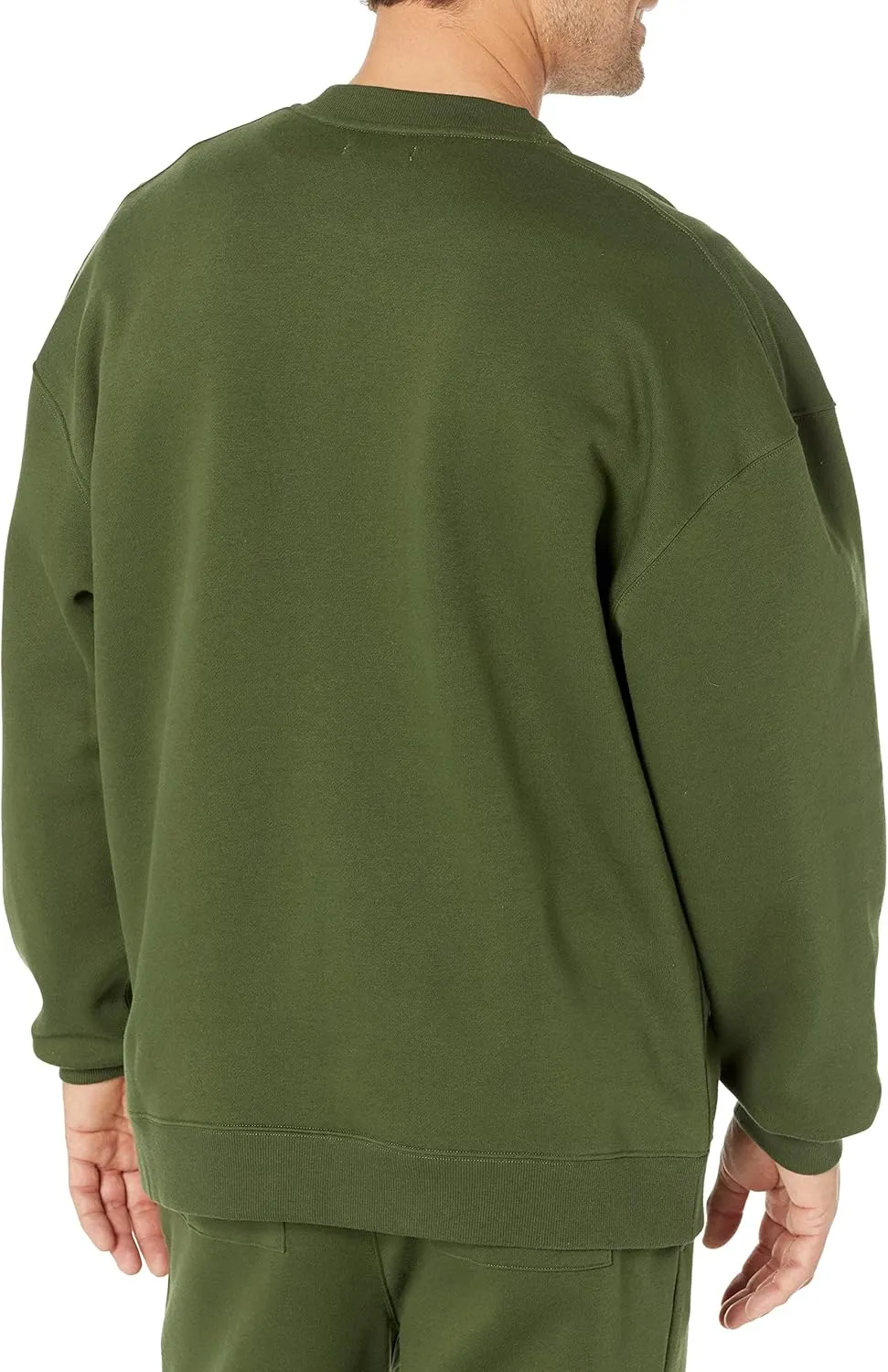 Amazon Essentials Men's Oversized-Fit Crewneck Sweatshirt (Available in Big & Tall)
