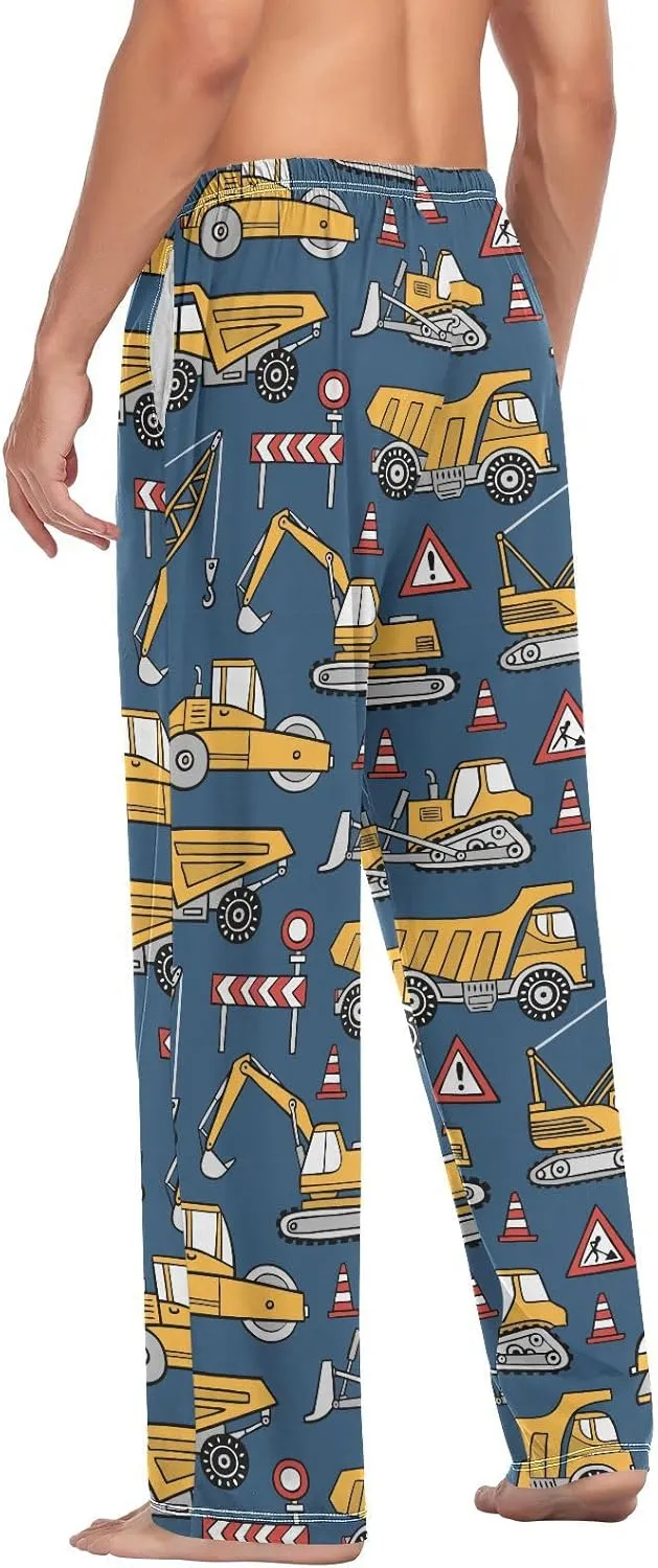American Star Strip Pajama Pants July 4th Men's Pajama Bottoms Lounge Sleepwear PJs Sleep Pants S