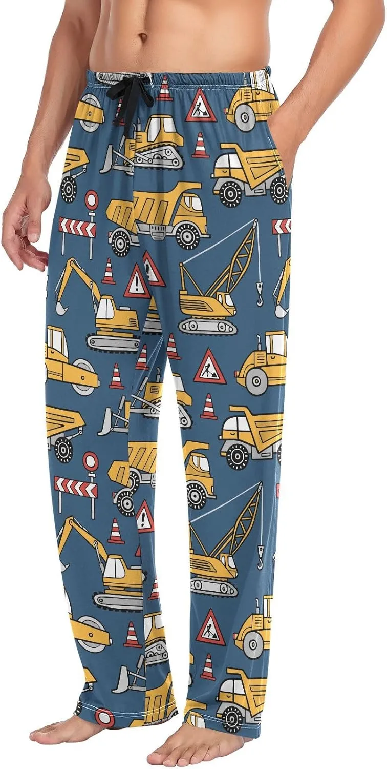 American Star Strip Pajama Pants July 4th Men's Pajama Bottoms Lounge Sleepwear PJs Sleep Pants S