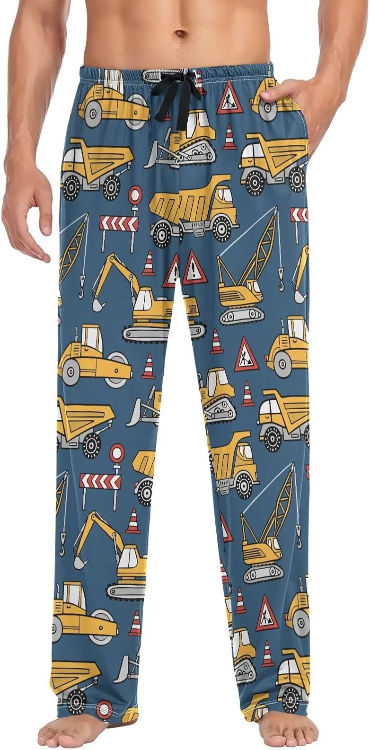 American Star Strip Pajama Pants July 4th Men's Pajama Bottoms Lounge Sleepwear PJs Sleep Pants S