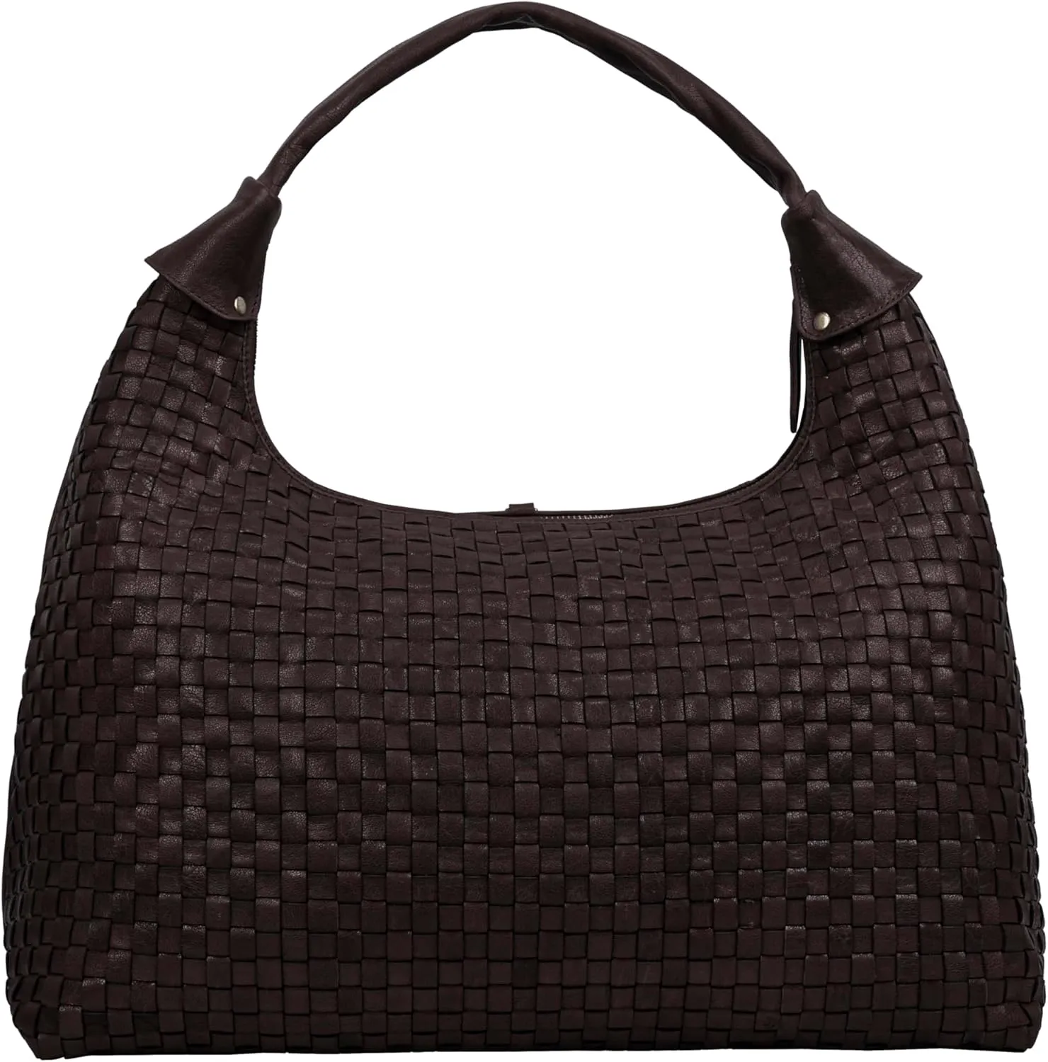 ANTONIO VALERIA Addison Braided Leather Tote Bag for Women