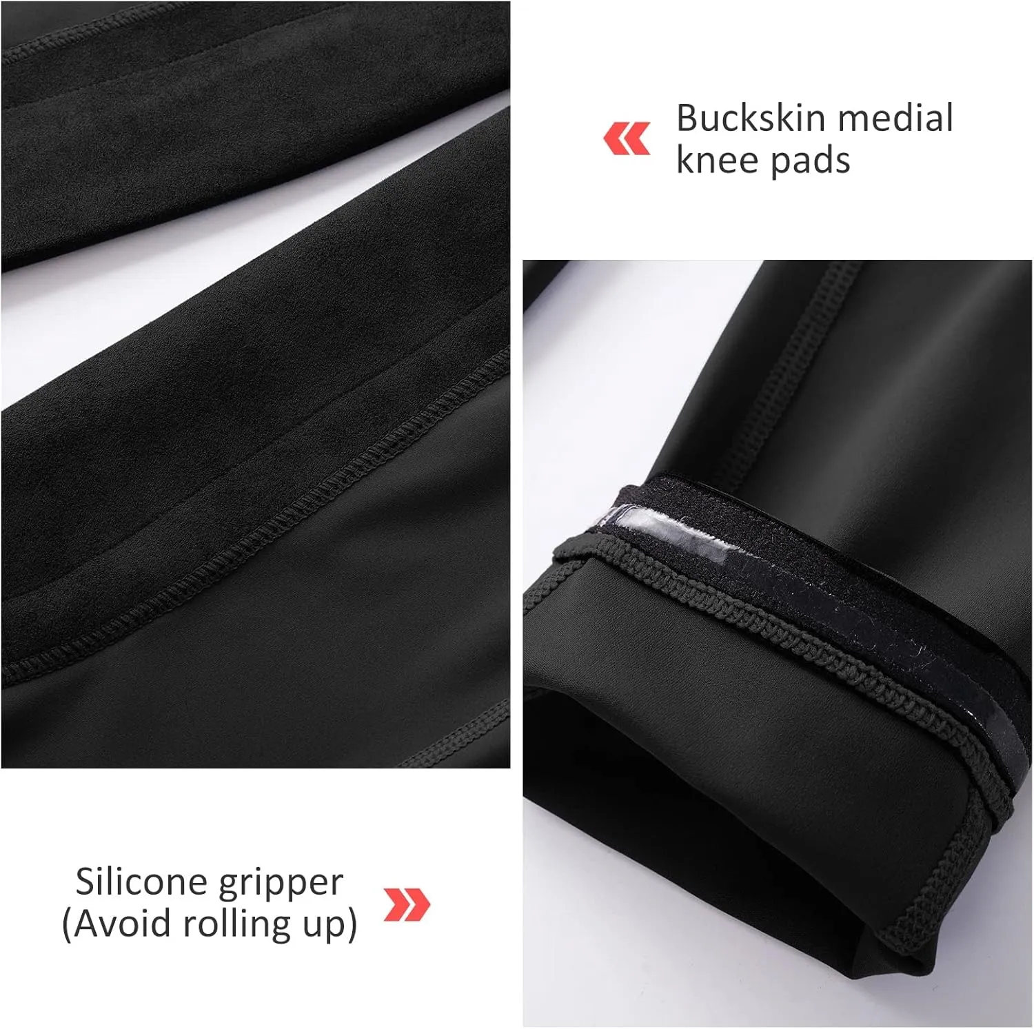 baleaf Women's Riding Pants Equestrian Breeches Knee-Patch Horse Riding Tights Horseback Belt Loops Pockets UPF50 
