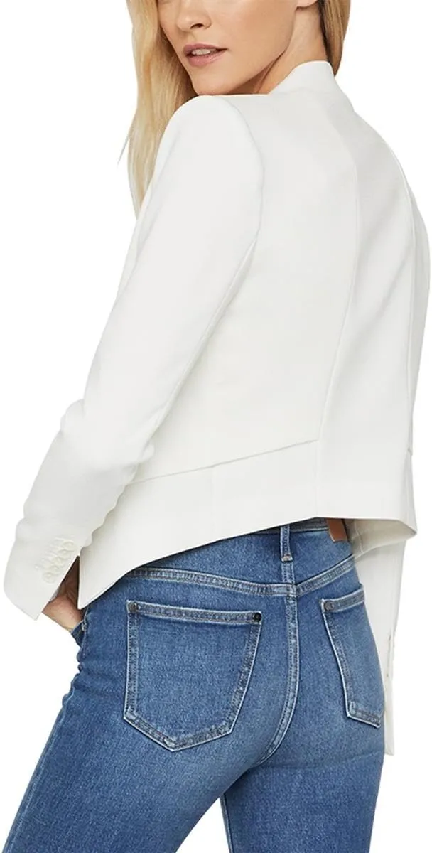 BCBGMAXAZRIA Women's Blazer with Front Button Closure and Long Sleeves