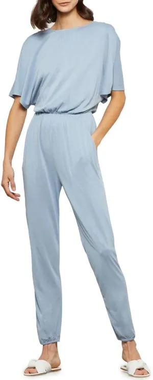 BCBGMAXAZRIA womens Surplice Jumpsuit