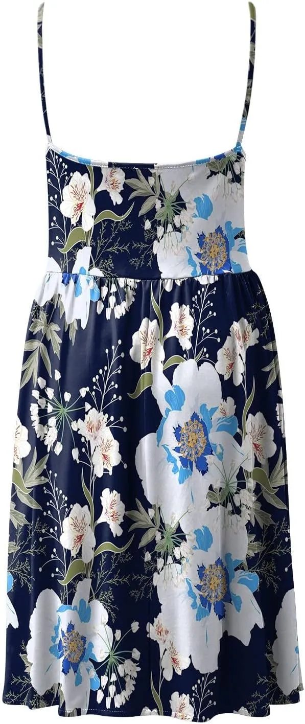 Beach Vacation Clothes for Women Beach Fashion Vacation Essentials Casual Dresses for Women Sleeveless Summer Beach Dress