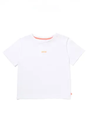 Boxy Tee - White