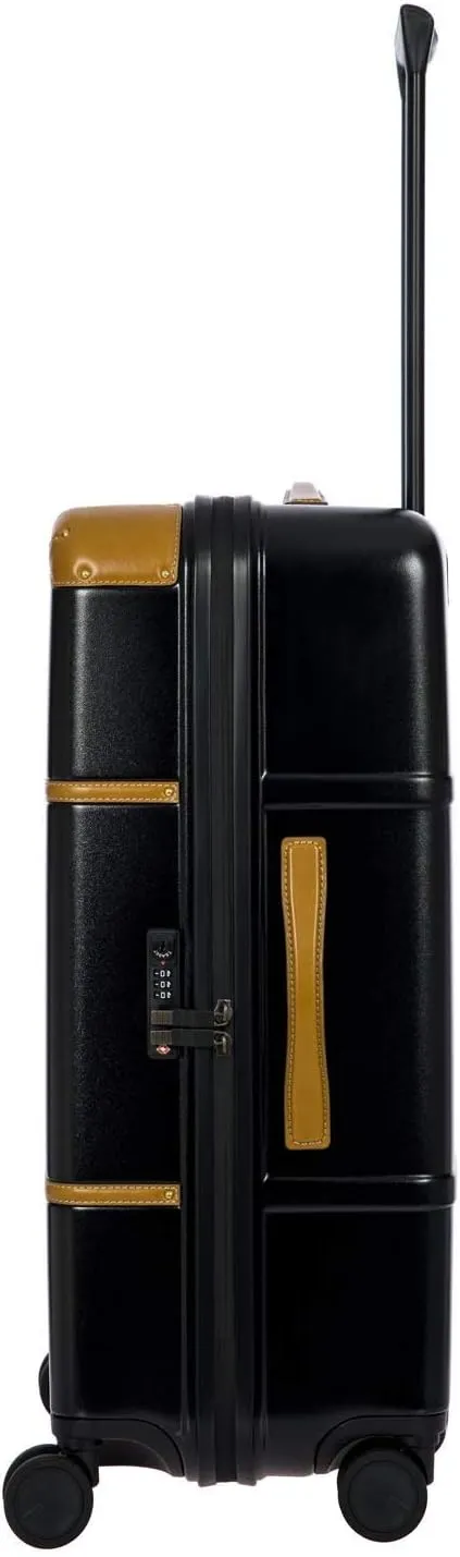 Bric's Bellagio 2.0 Spinner Trunk - 27 Inch - Luxury Bags for Women and Men - TSA Approved Luggage - Black
