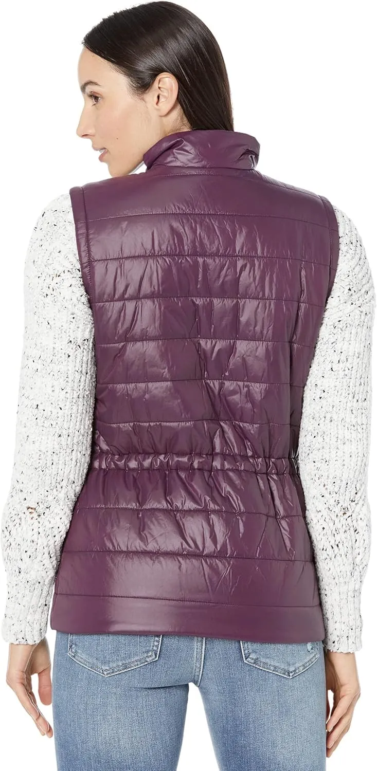 Calvin Klein Women's Lightweight Packable Adjustable Waist Puffer Comfortable Vest