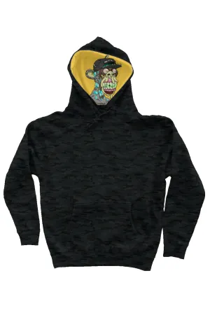 Camo Independent Heavyweight Hoodie feat. MAYC #201 on Liner hoodie
