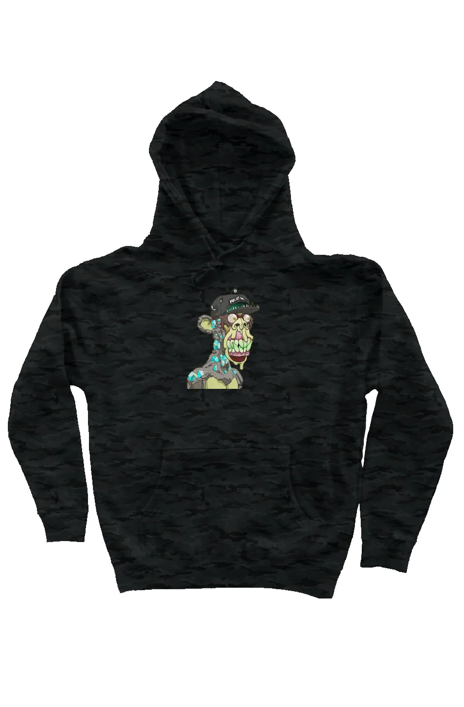 Camo Independent Heavyweight Hoodie feat MAYC #201