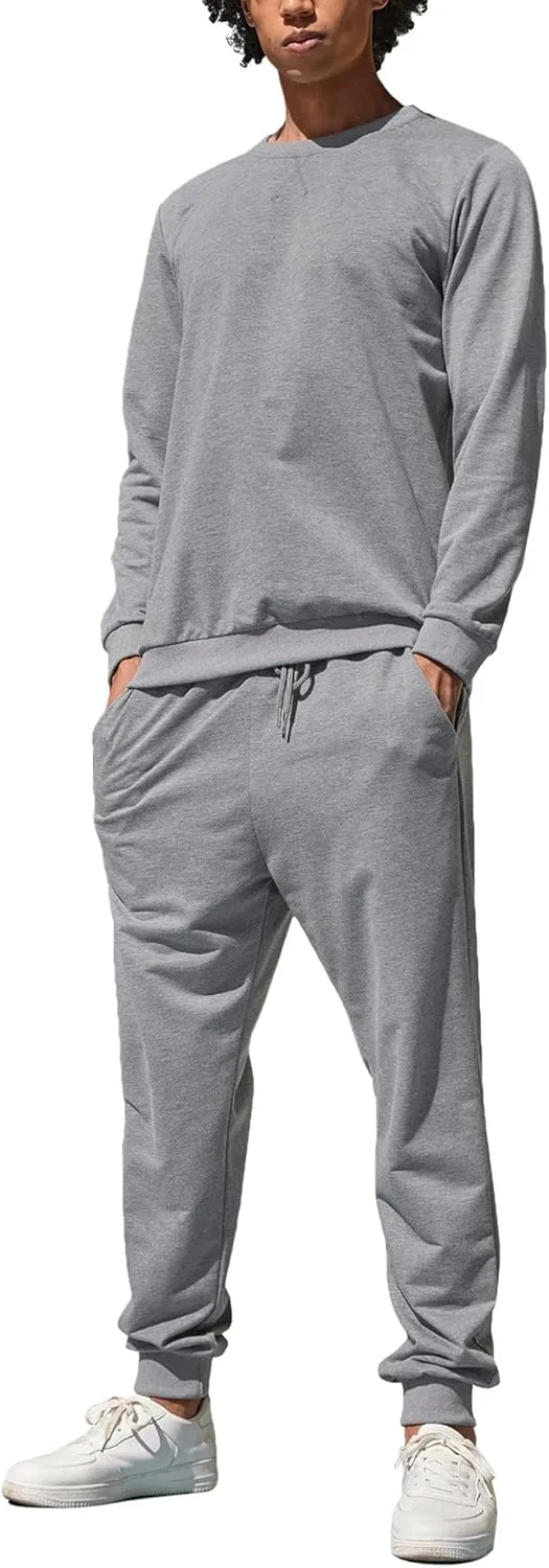 COOFANDY Men's Tracksuit 2 Piece Long Sleeve Pullover Jogging Track Suit Athletic Casual Sweatsuit