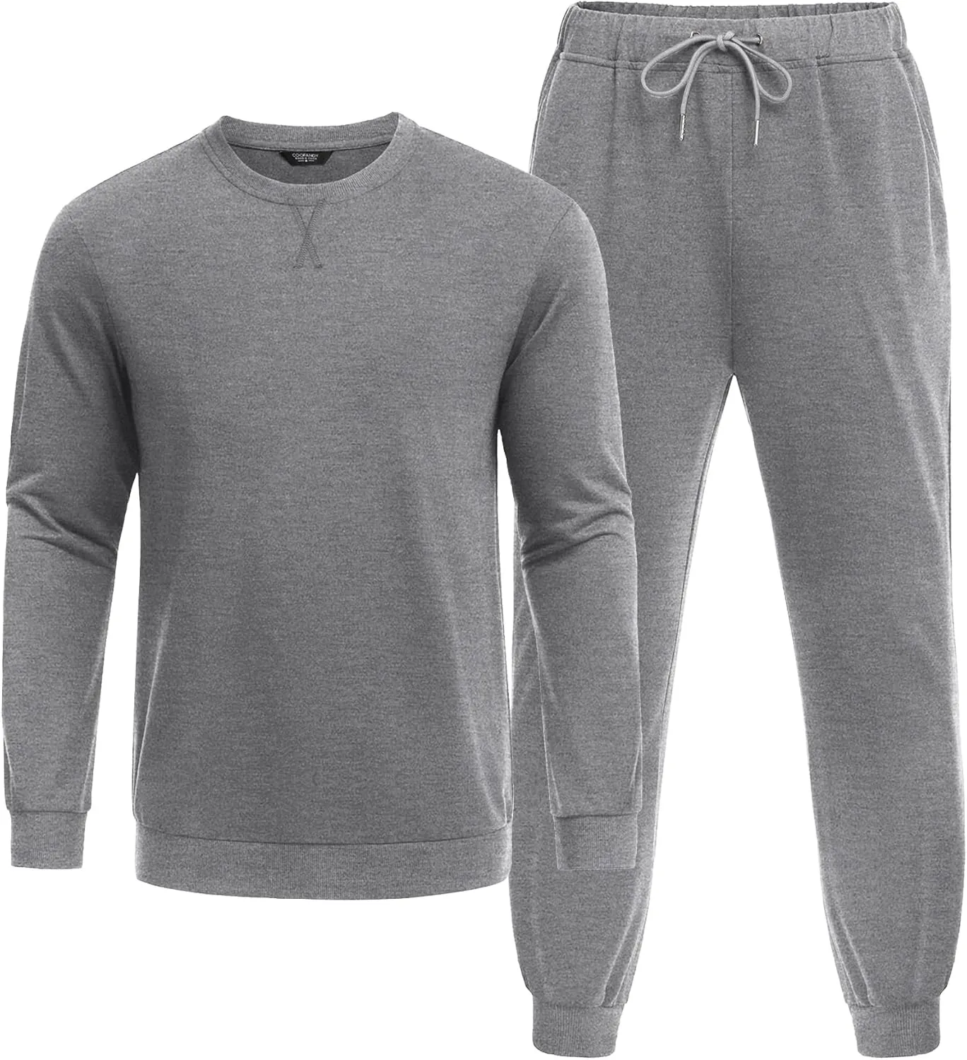 COOFANDY Men's Tracksuit 2 Piece Long Sleeve Pullover Jogging Track Suit Athletic Casual Sweatsuit