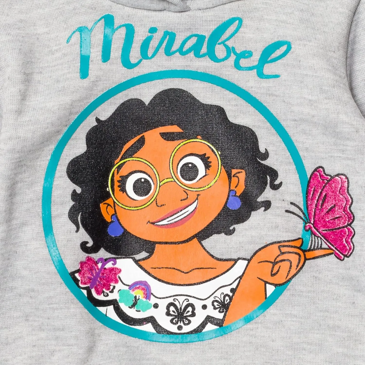 Disney Encanto Mirabel Girls Fashion Pullover Fleece Hoodie Legging Toddler to Big Kid