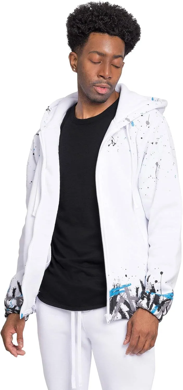 G-Style USA Men's Fleece Tracksuit Set - Zipper Jacket and Sweatpants