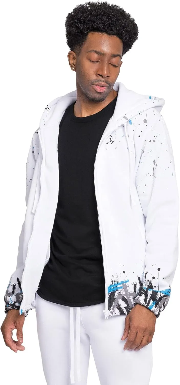 G-Style USA Men's Fleece Tracksuit Set - Zipper Jacket and Sweatpants