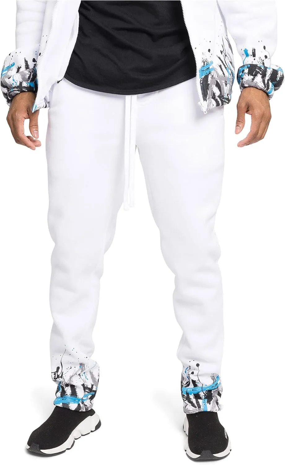 G-Style USA Men's Fleece Tracksuit Set - Zipper Jacket and Sweatpants
