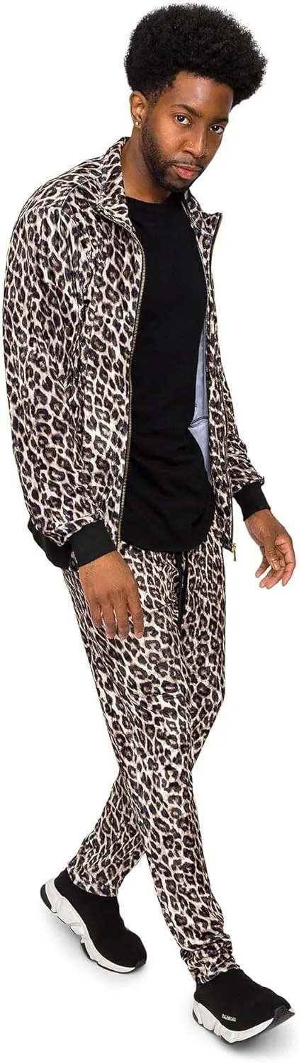 G-Style USA Men's Velour Velvet Tracksuit Sets -Casual Wear, Gym, and Lounge