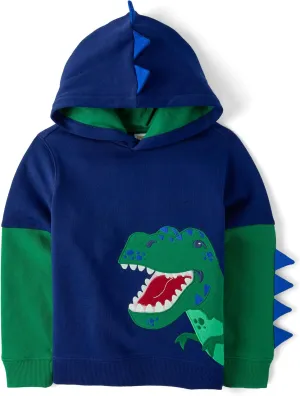 Gymboree Boys' and Toddler Long Sleeve Hoodie Sweatshirt