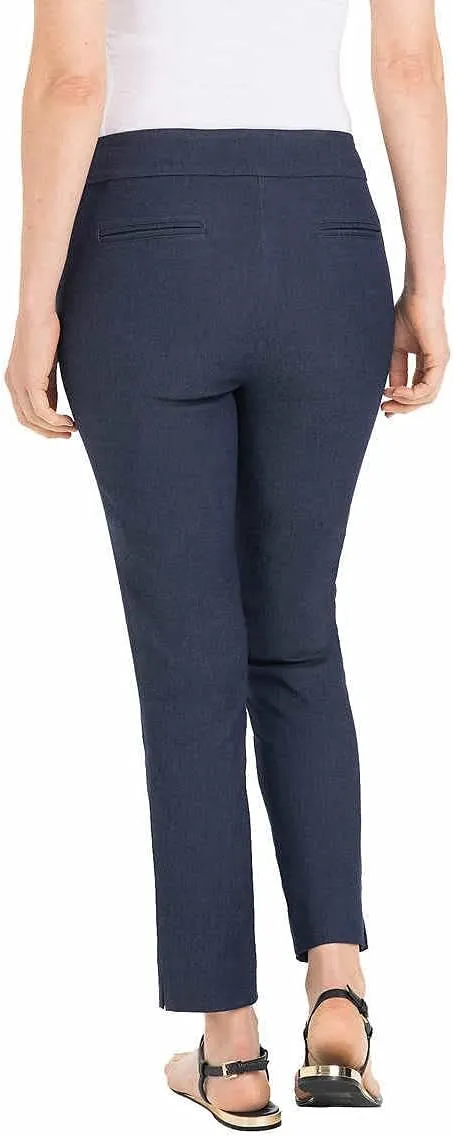Hilary Radley Women Mid-Rise Stretch Pull-On Ankle Pant