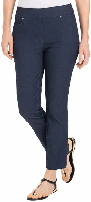 Hilary Radley Women Mid-Rise Stretch Pull-On Ankle Pant