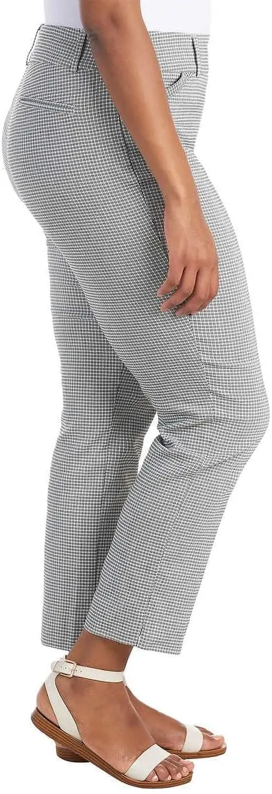Hilary Radley Women Mid-Rise Stretch Pull-On Ankle Pant
