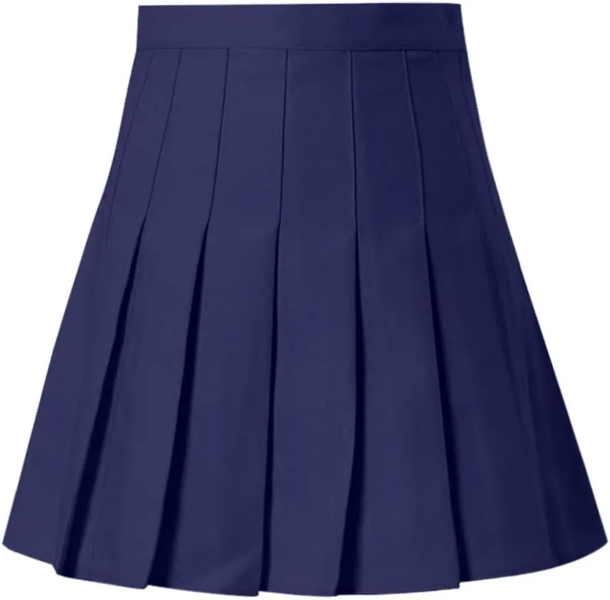 Hoop Skirt Steel Waist Mini Skirt High Fashion Pleated Waist Women's Casual Slim Skirt Tennis Skirt Silk Midi
