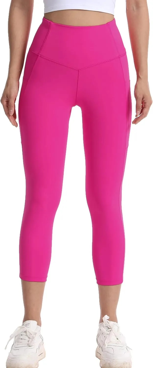 Kcutteyg Yoga Pants for Women with Pockets High Waisted Leggings Workout Sports Running Athletic Pants