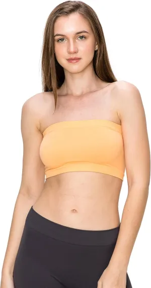 Kurve Seamless Mini Bandeau Tube top - UV Protective Fabric, Rated UPF 50 , Made in USA