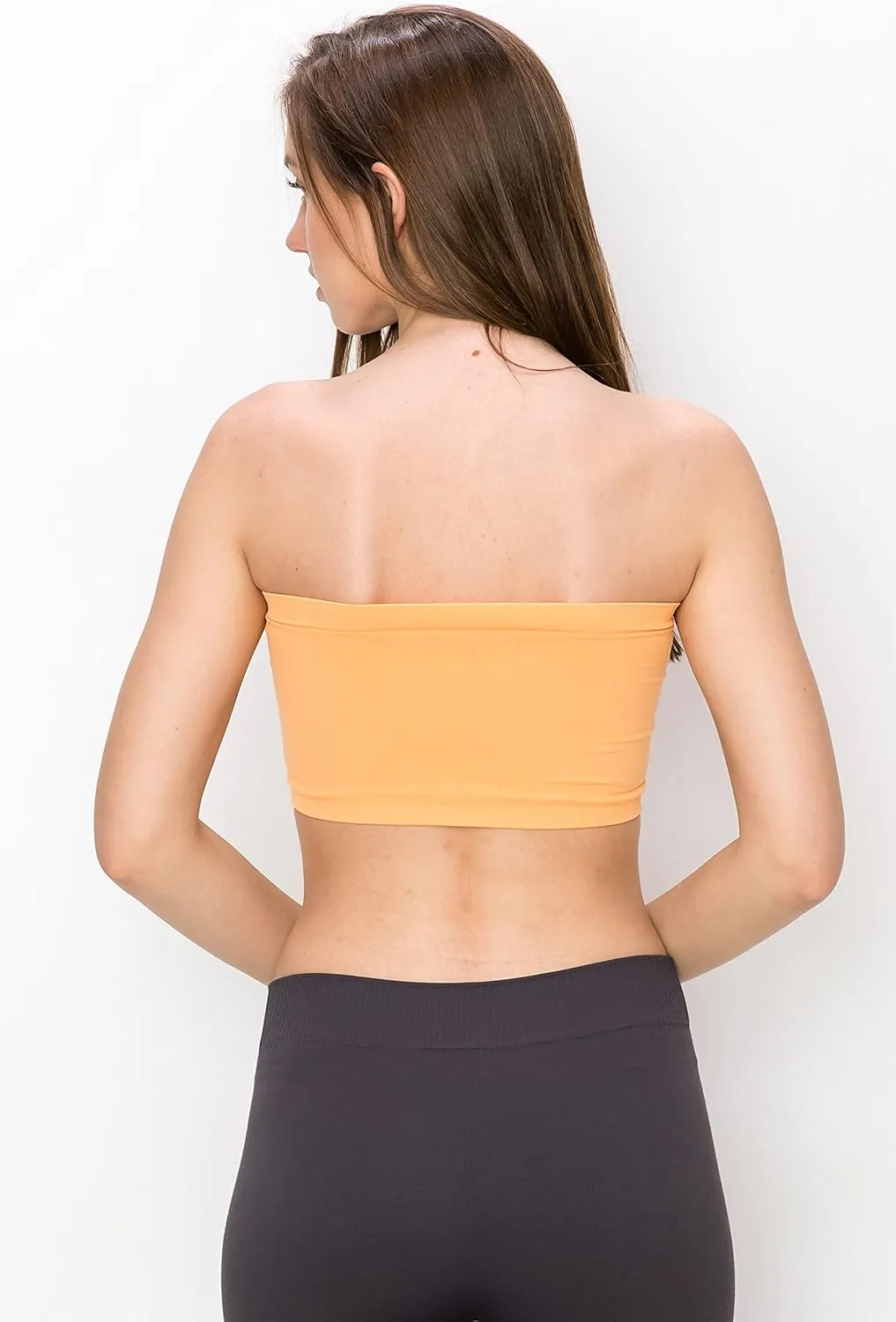Kurve Seamless Mini Bandeau Tube top - UV Protective Fabric, Rated UPF 50 , Made in USA