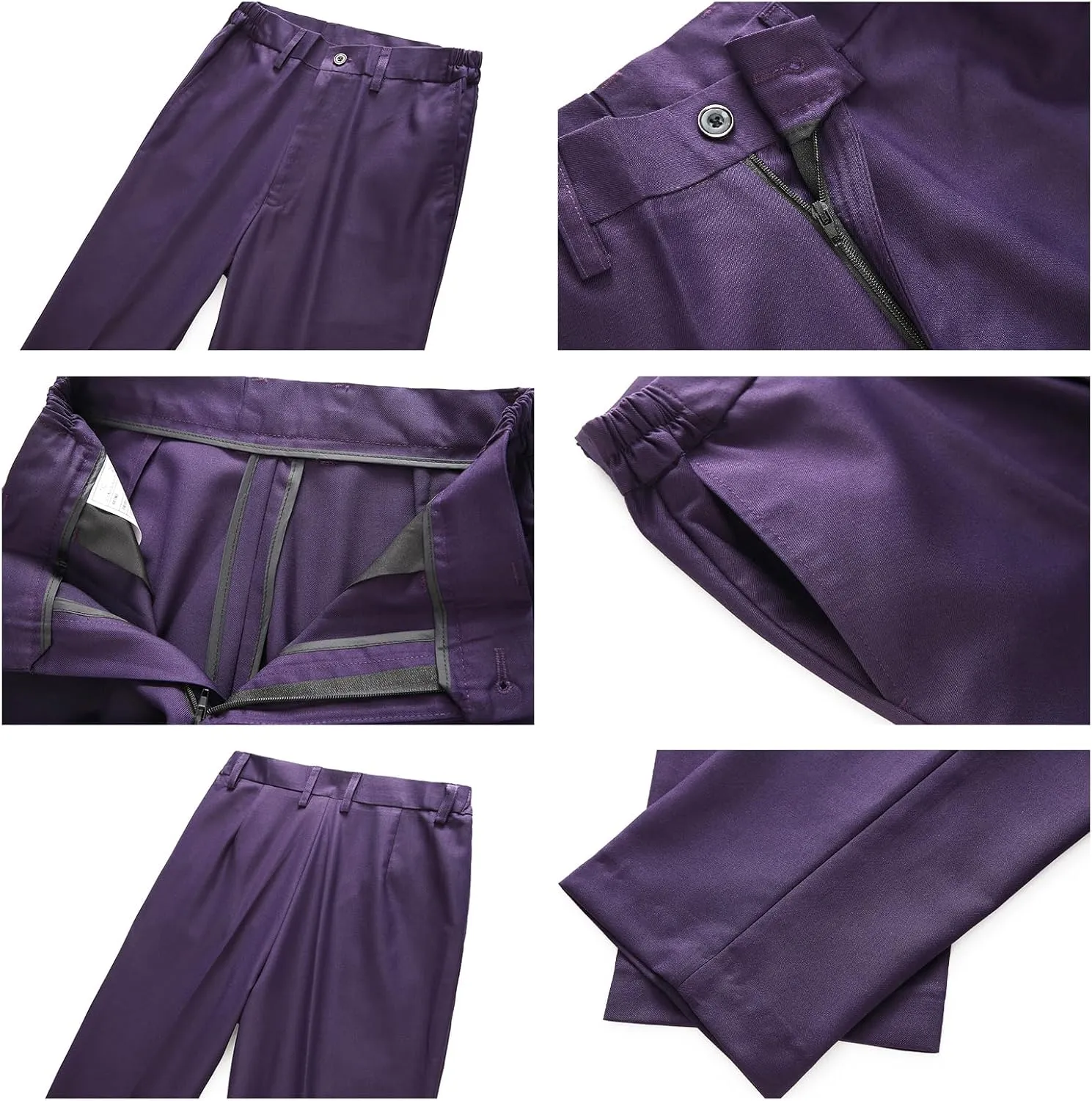 Lamgool Boys Suits 3 Piece Slim Fit One Button Tuxedo Jacket Vest and Pant for Kids Prom Wedding Formal Set Size 4-14 Years