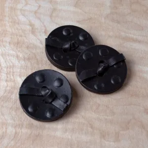 Leather Knot Button