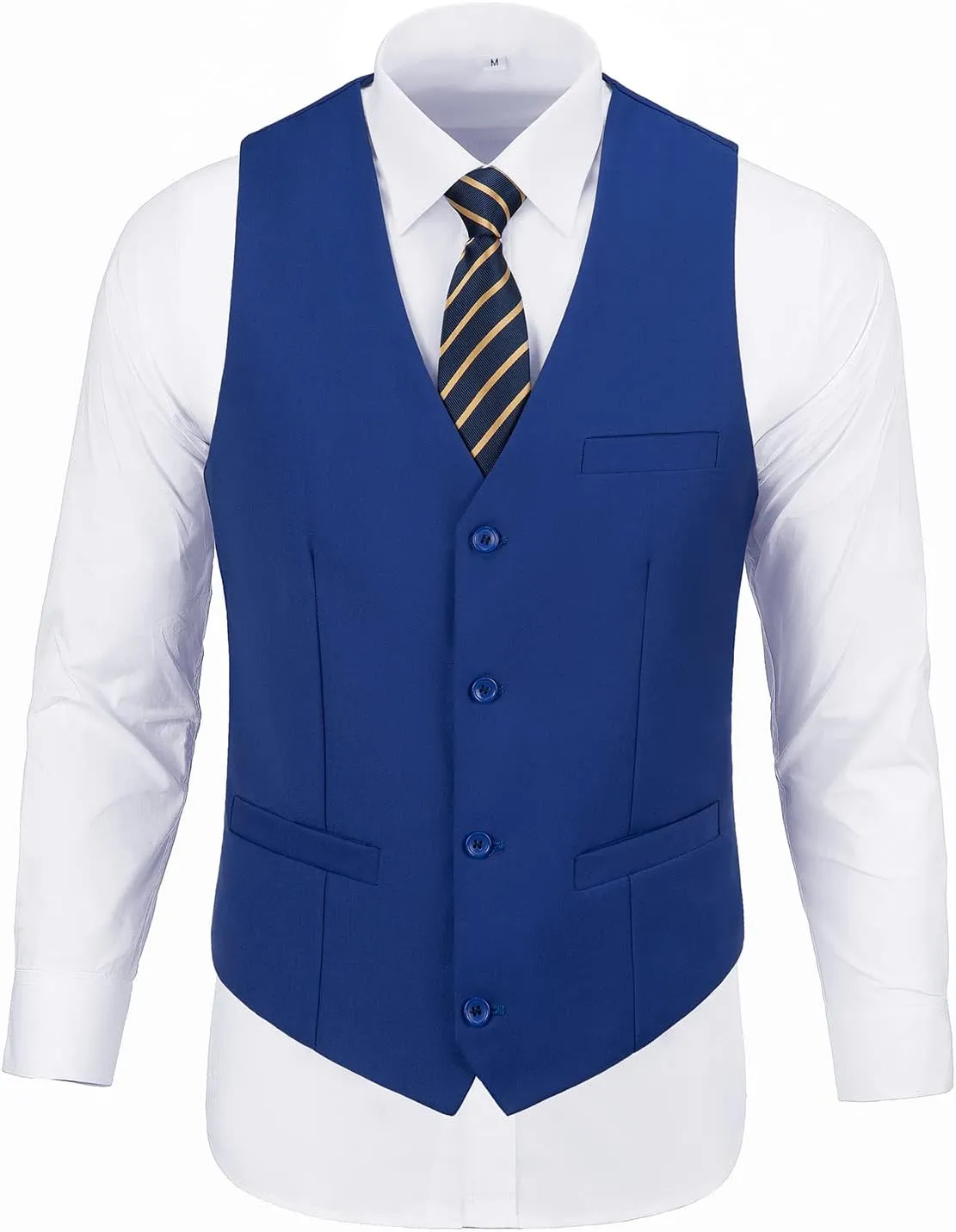 Men's Suit 2 Piece Vest Set Slim Fit Dress Suit Casual Suit Waistcoat Pant