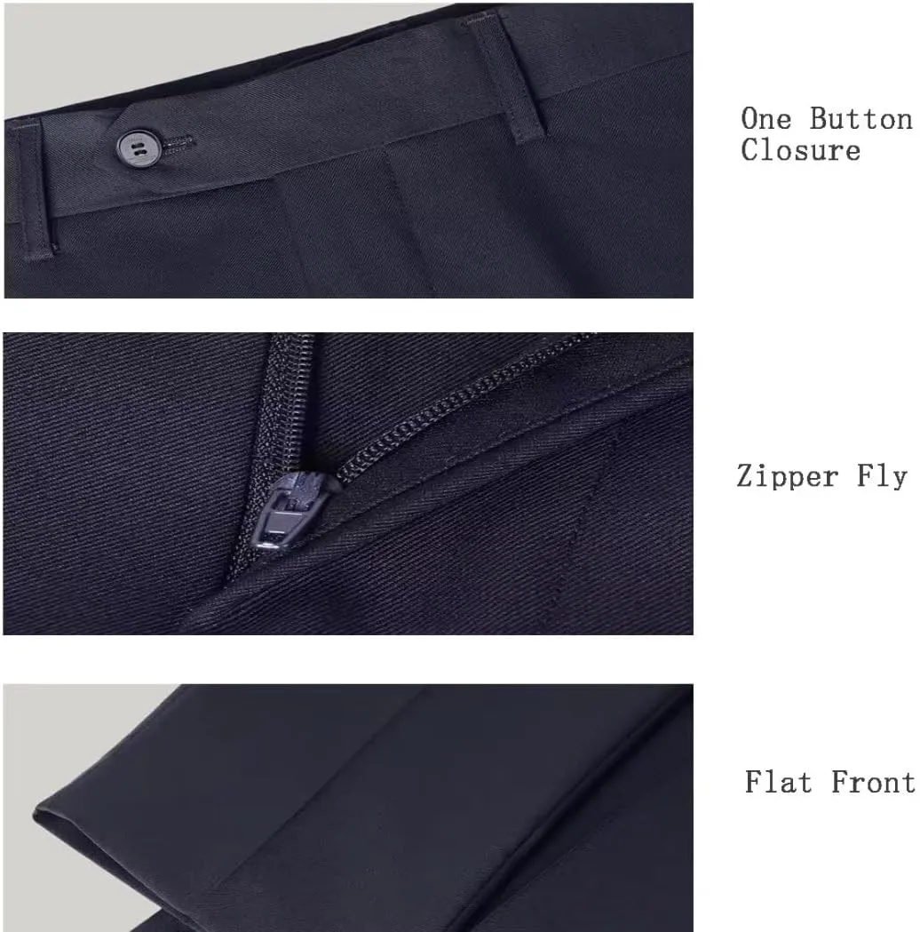 Mens Suit 3 Piece Slim Fit Wedding Business Suits for Men Three Piece Formal Peak Lapel Suit Set Elegant