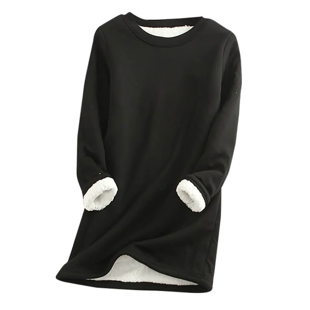 Millie  | Fleece Lined Sweatshirt Dress