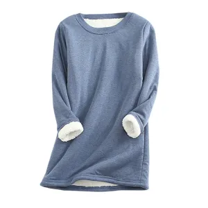 Millie  | Fleece Lined Sweatshirt Dress
