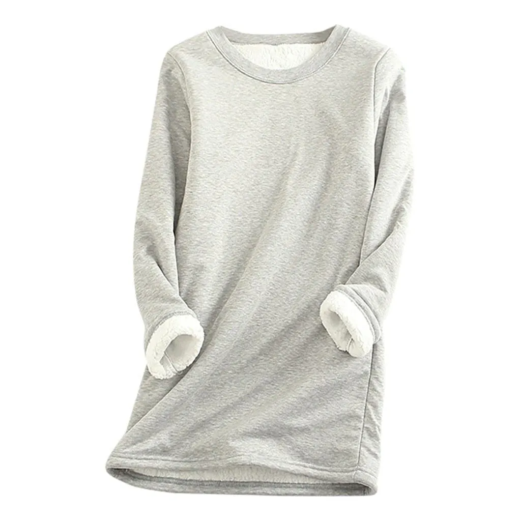 Millie  | Fleece Lined Sweatshirt Dress