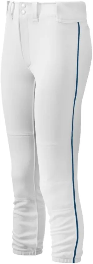 Mizuno Adult Women's Belted Piped Fastpitch Softball Pant