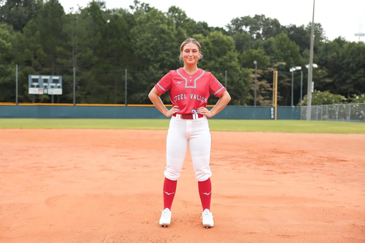 Mizuno Adult Women's Belted Piped Fastpitch Softball Pant