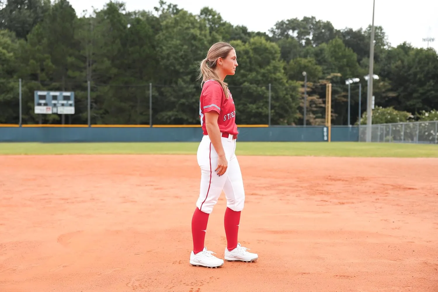 Mizuno Adult Women's Belted Piped Fastpitch Softball Pant