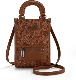 Montana West Western Women's Crossbody Handbag Ladies Small Crossbody Bags for Women Designer Top Handle Handbags