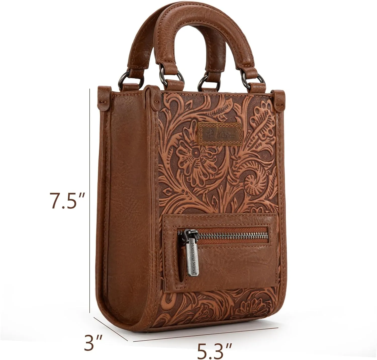 Montana West Western Women's Crossbody Handbag Ladies Small Crossbody Bags for Women Designer Top Handle Handbags