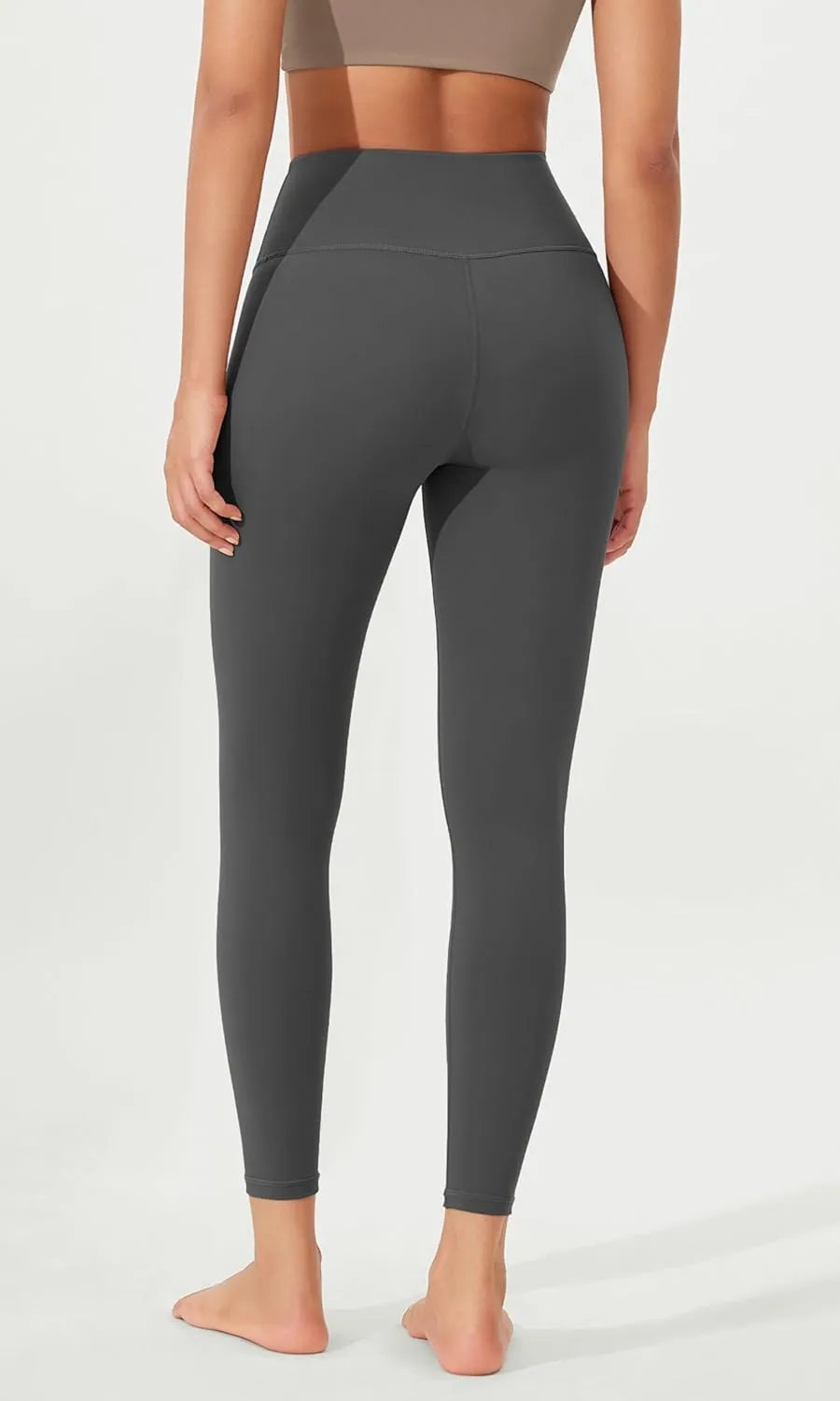 ODODOS Women's High Waist Workout Leggings 2-Pack Tummy Control Yoga Pants - 25" / 28" Inseam, ODLEX Fabric-Squat Proof