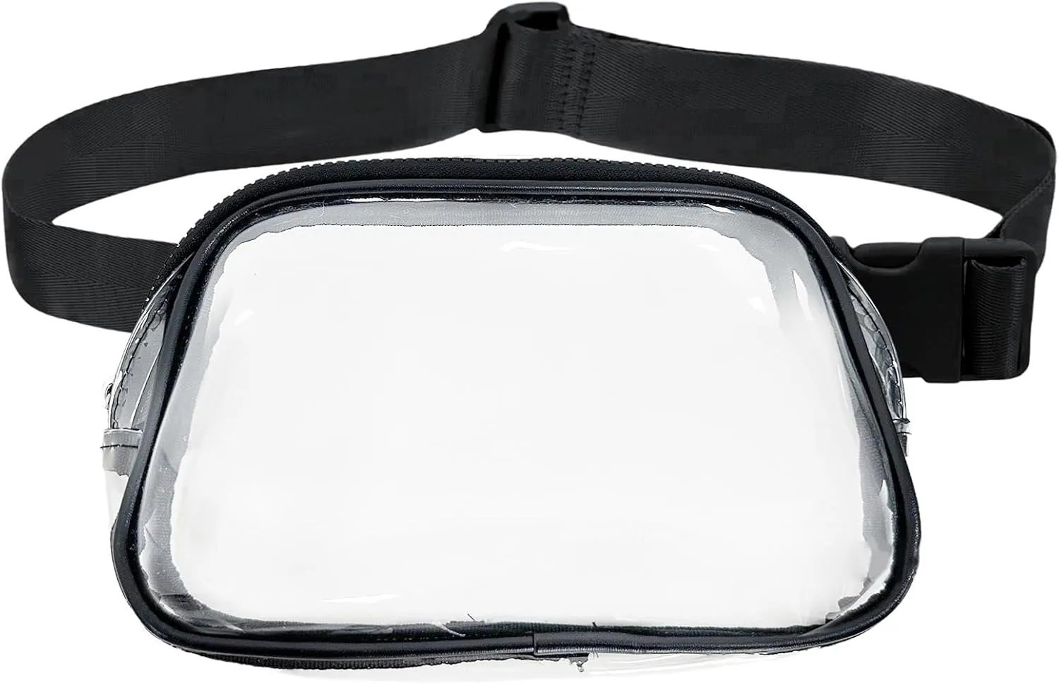 PVC Waterproof Waist Bag, Transparent Outdoor Sports Crossbody Chest Bag, Fashion Casual Travel Shoulder Pouch For Girl Boy