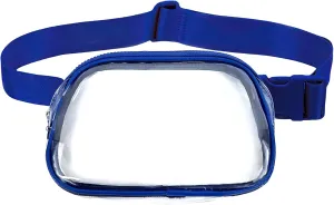 PVC Waterproof Waist Bag, Transparent Outdoor Sports Crossbody Chest Bag, Fashion Casual Travel Shoulder Pouch For Girl Boy